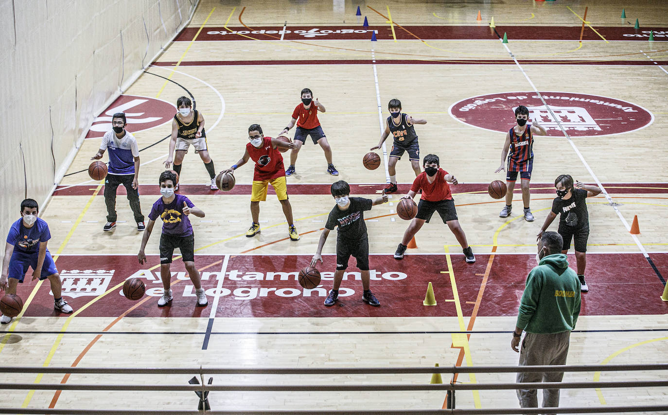 La vuelta de los equipos a los entrenamientos del deporte escolar.