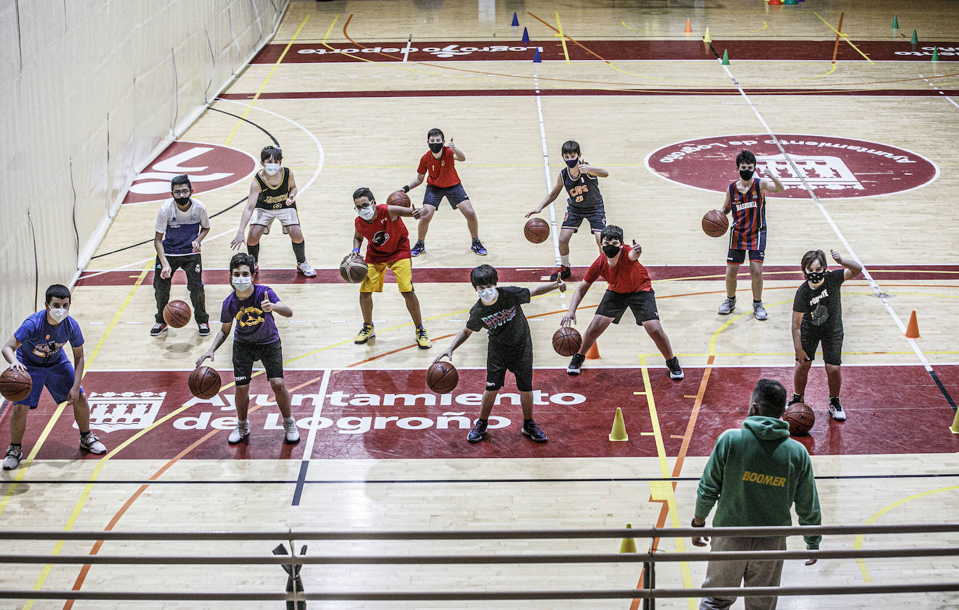 La vuelta de los equipos a los entrenamientos del deporte escolar.