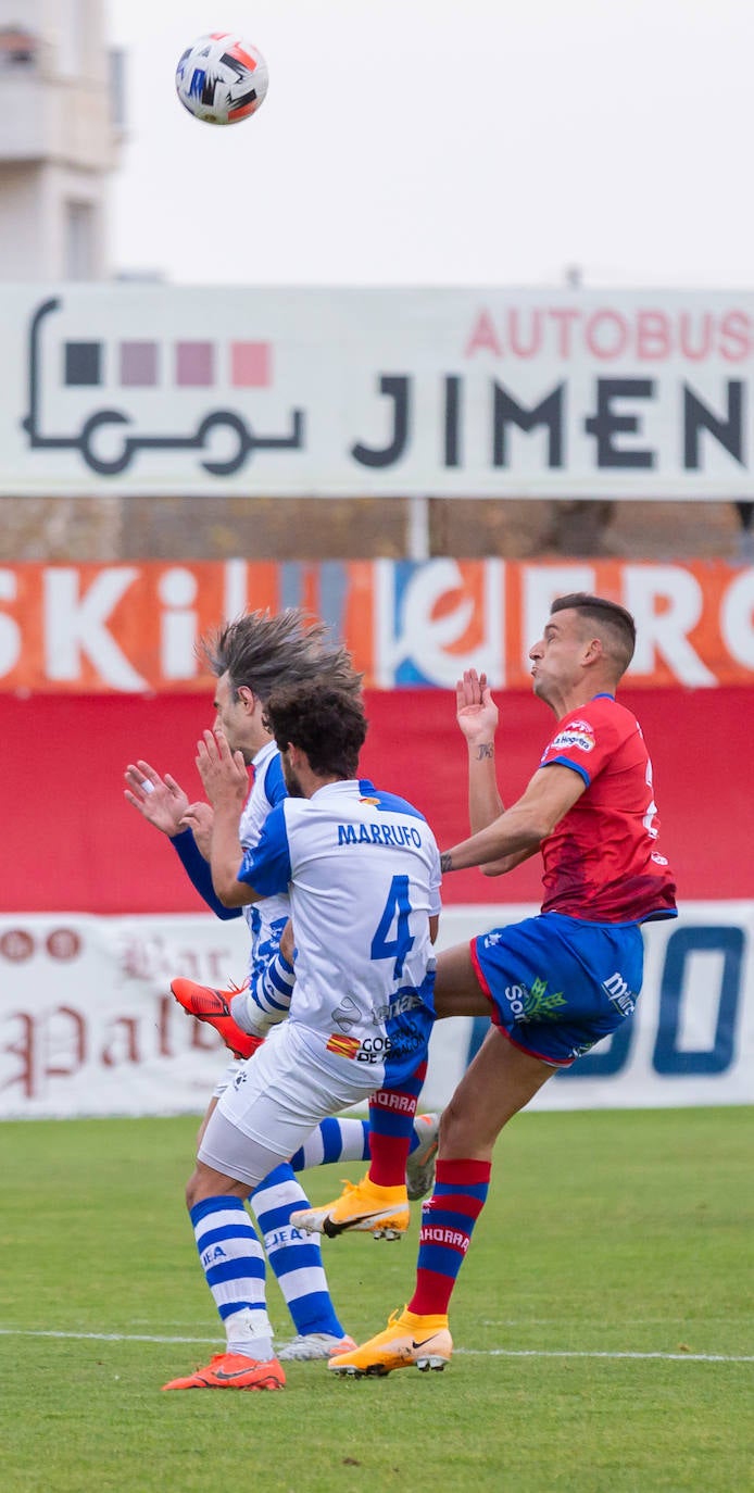 Los riojabajeños han ganado al Ejea con un gol de Cristian. 