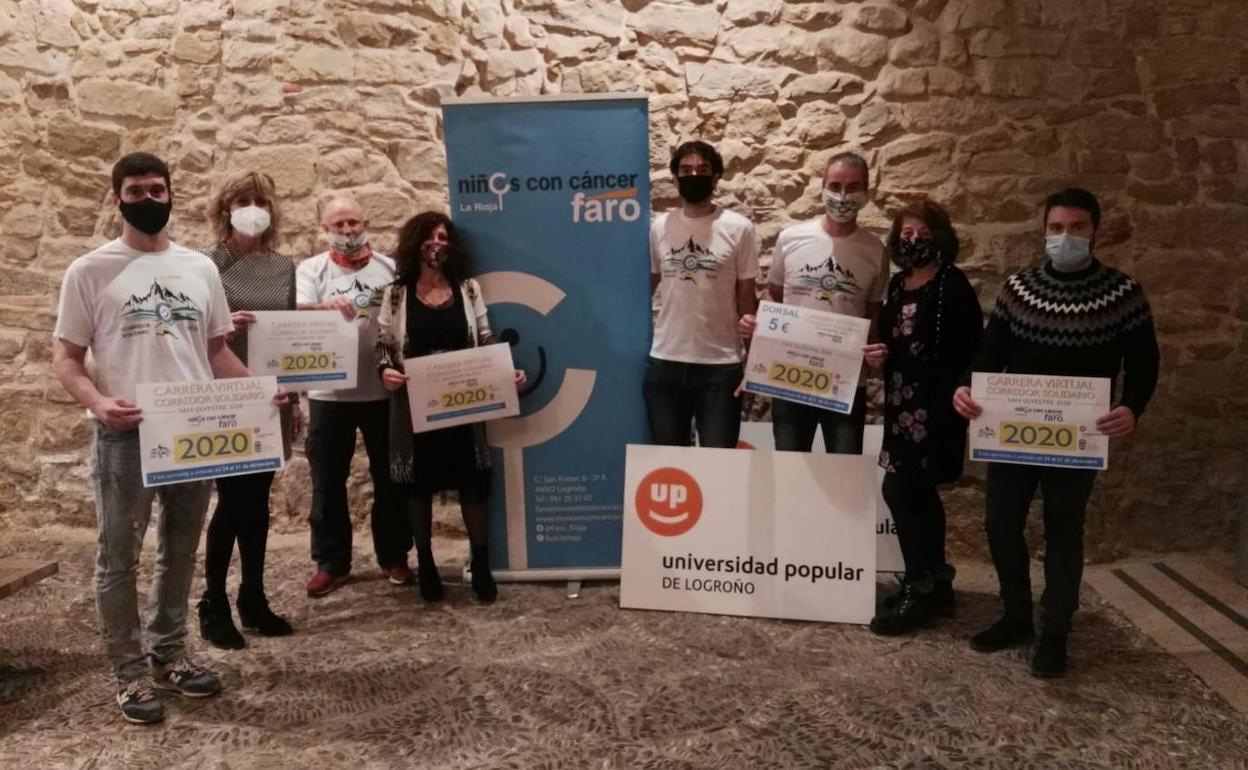 Villamediana se adhiere a la I San Silvestre Virtual a favor de la asociación FARO