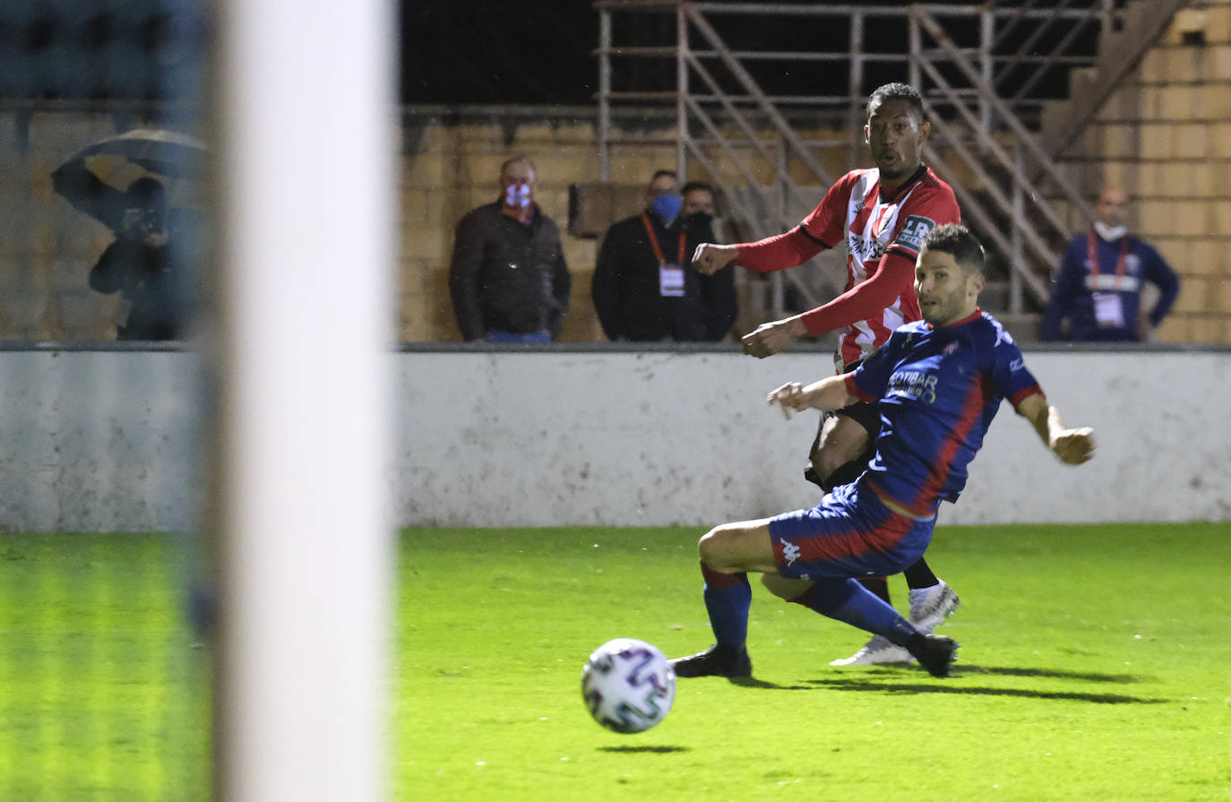 Los blanquirrojos se despiden de la Copa tras perder contra el Amorebieta.