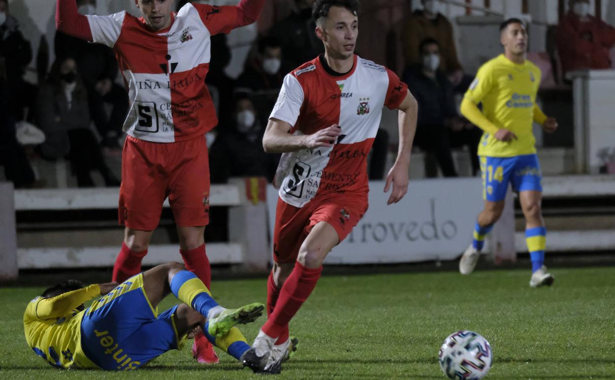 Partido del Varea disputado contra la UD Las Palmas.