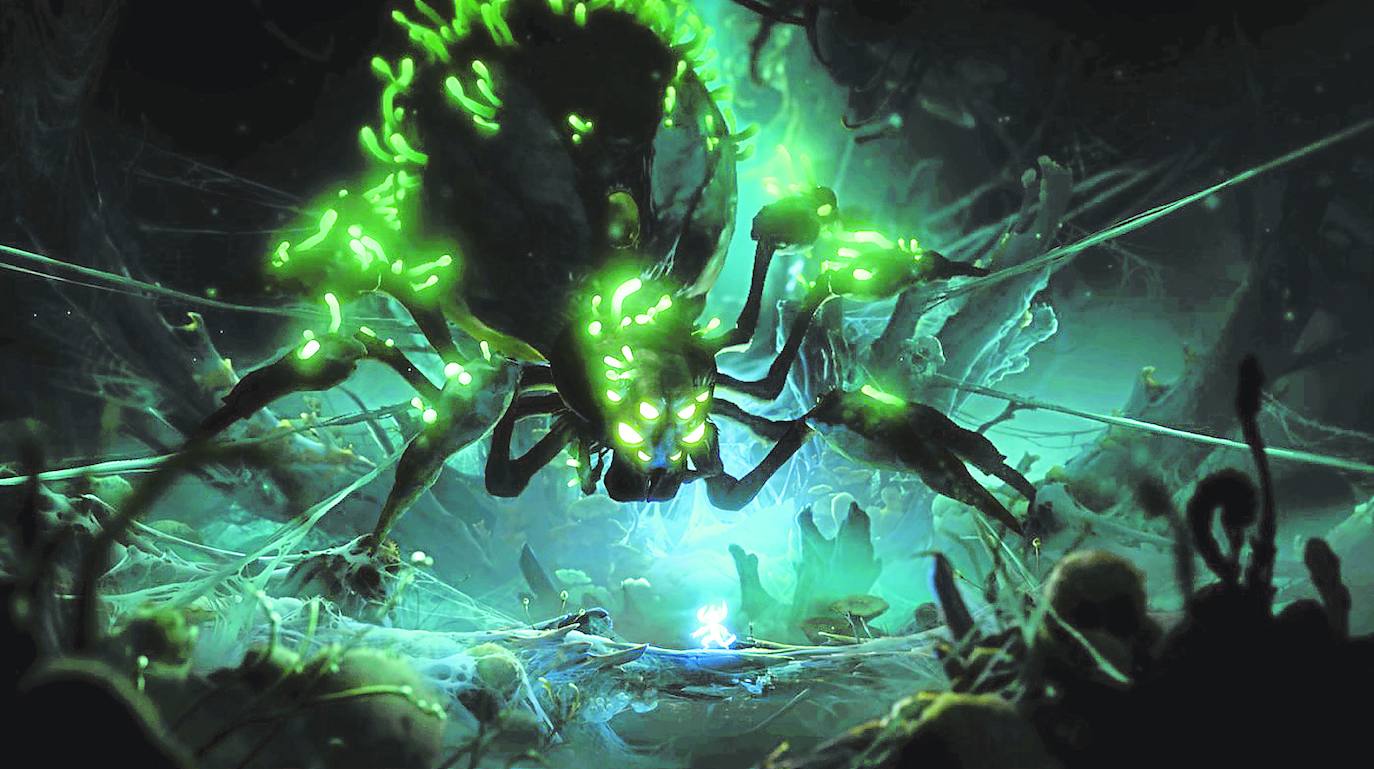 Ori and the Will of the Wisps. Un bosque de plataformas terriblemente bello.