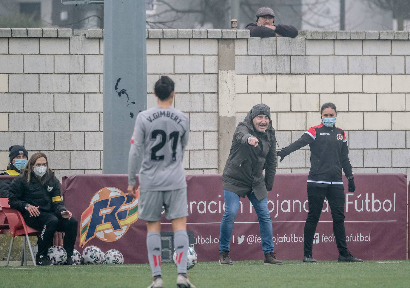 El EDF Logroño consigue su segunda victoria consecutiva contra el Athletic.