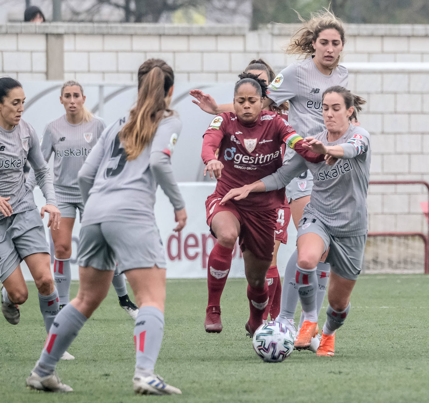 El EDF Logroño consigue su segunda victoria consecutiva contra el Athletic.