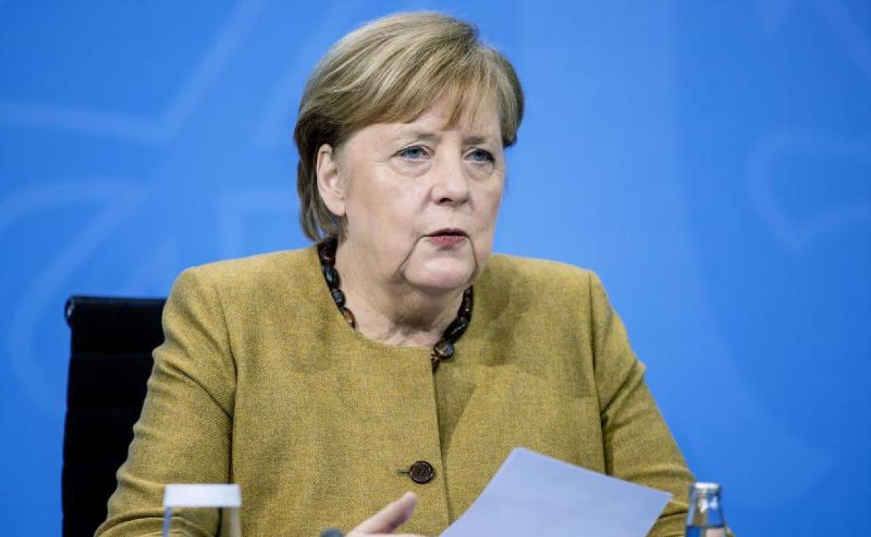 La canciller alemana Angela Merkel 