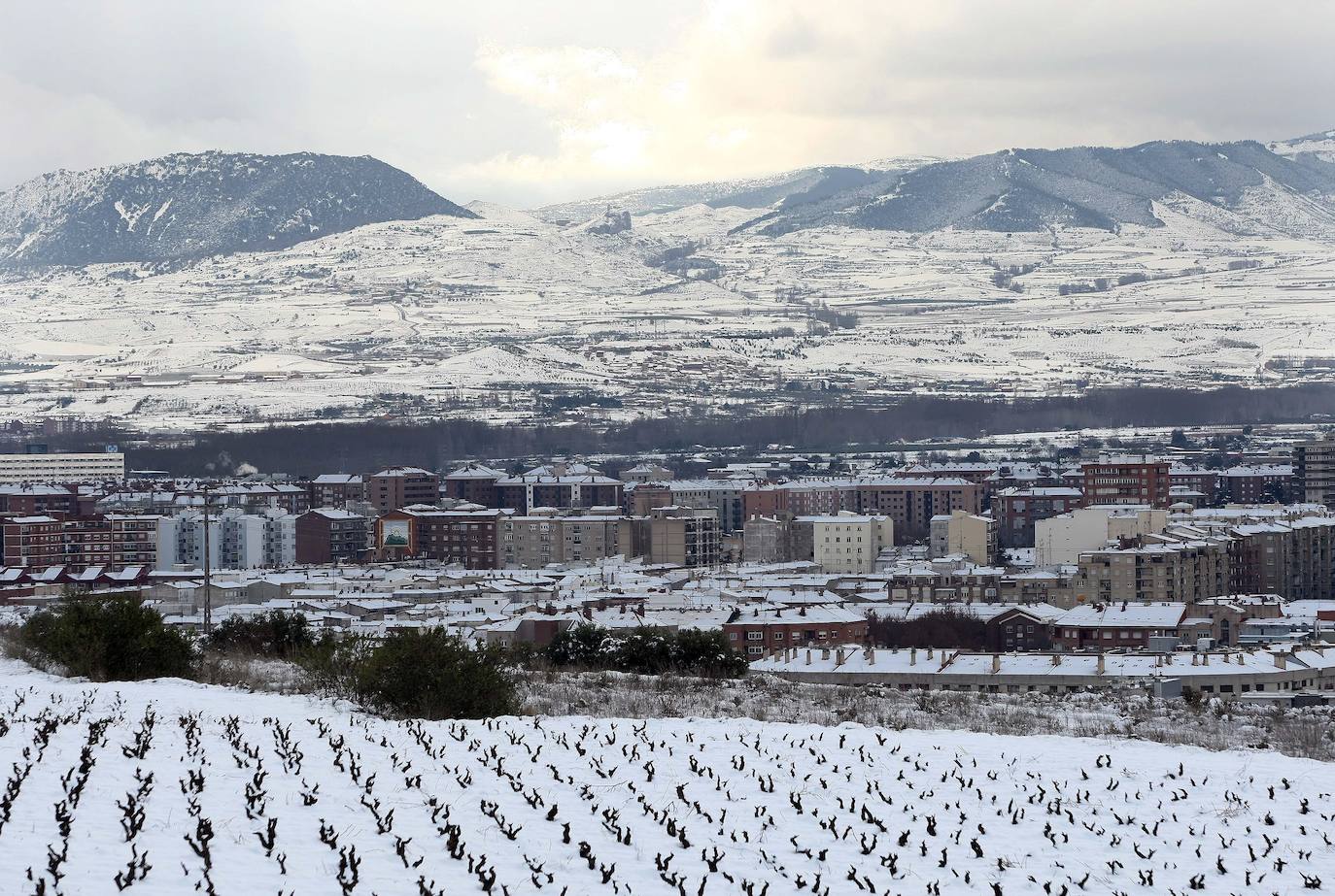 Logroño nevado 