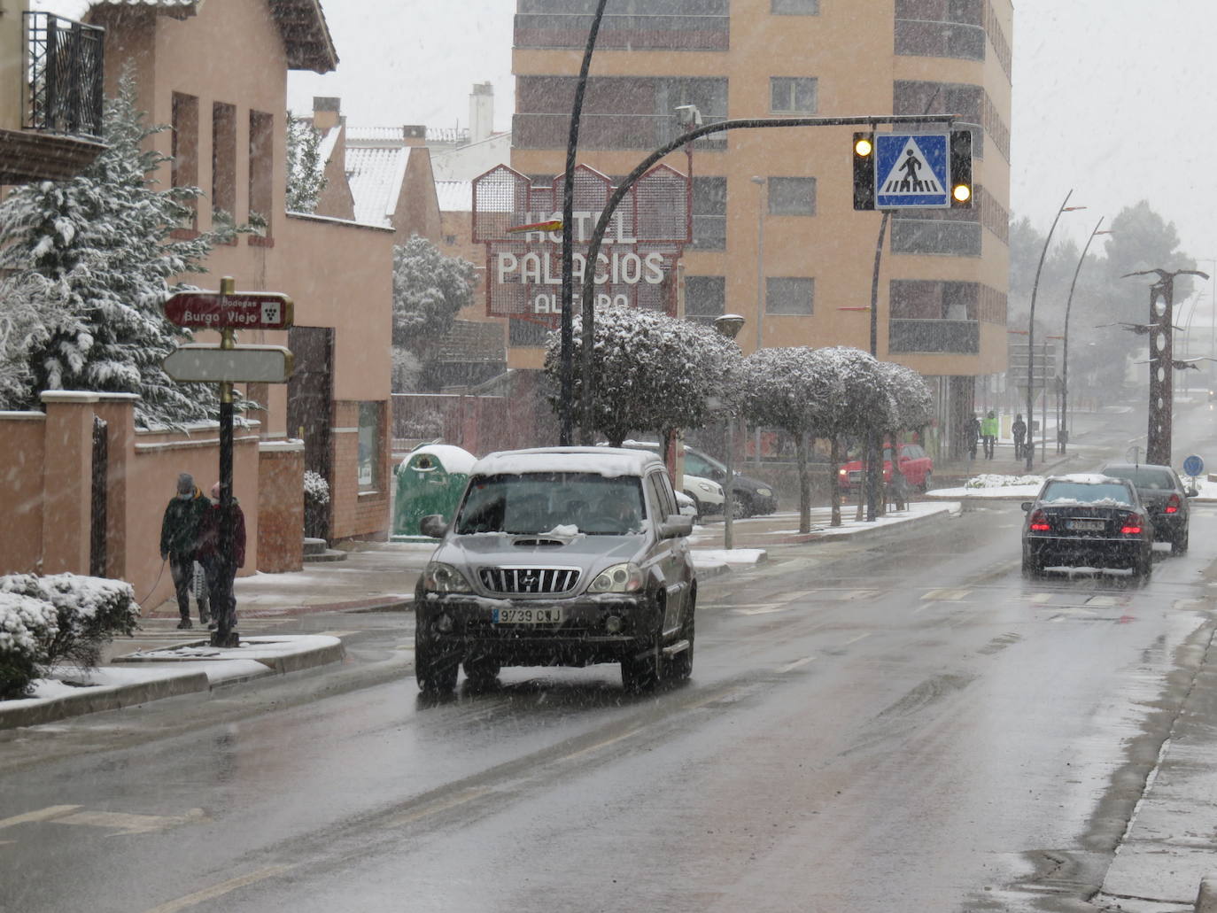 Fotos: Nevada en Alfaro