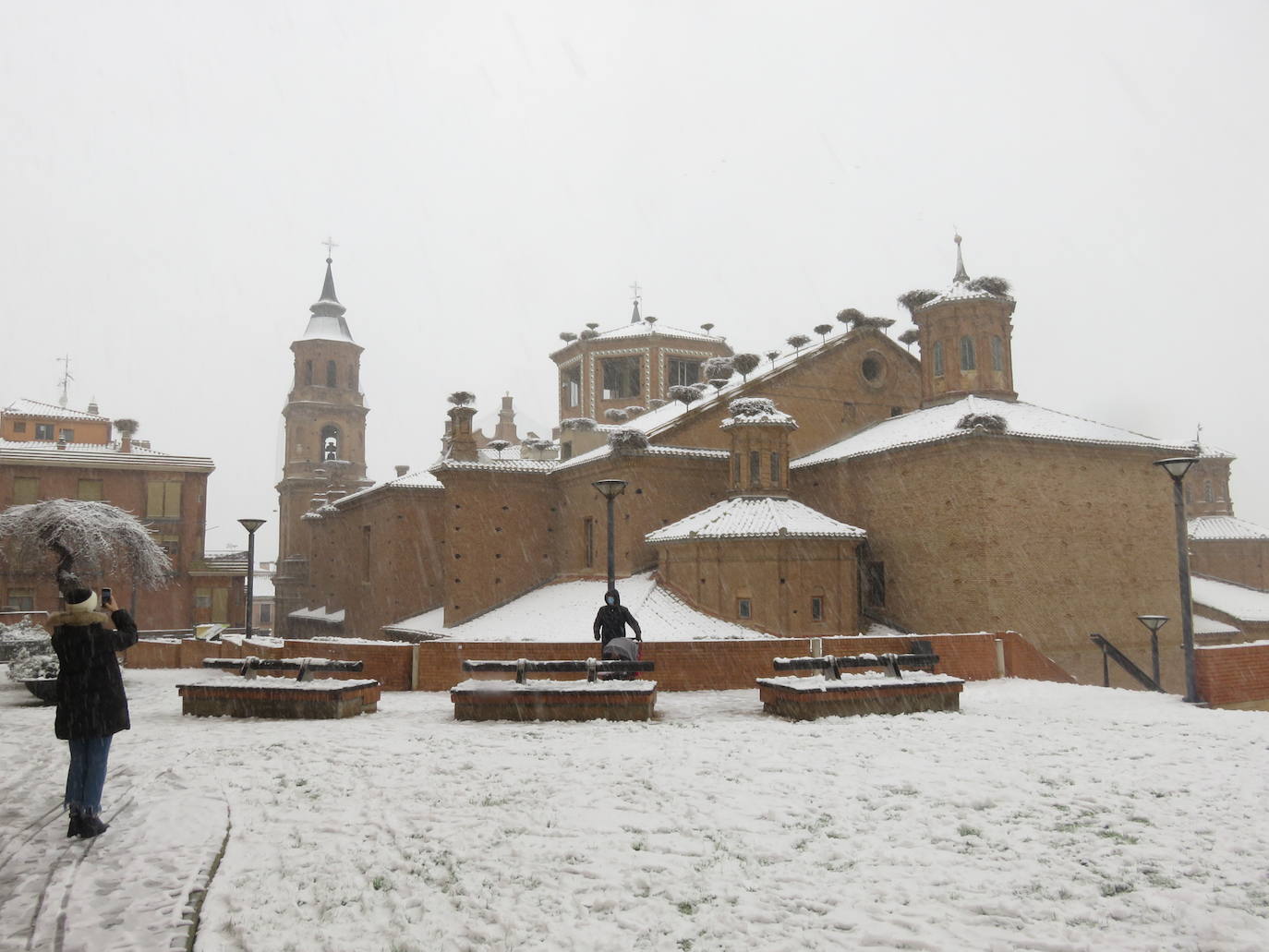 Fotos: Nevada en Alfaro