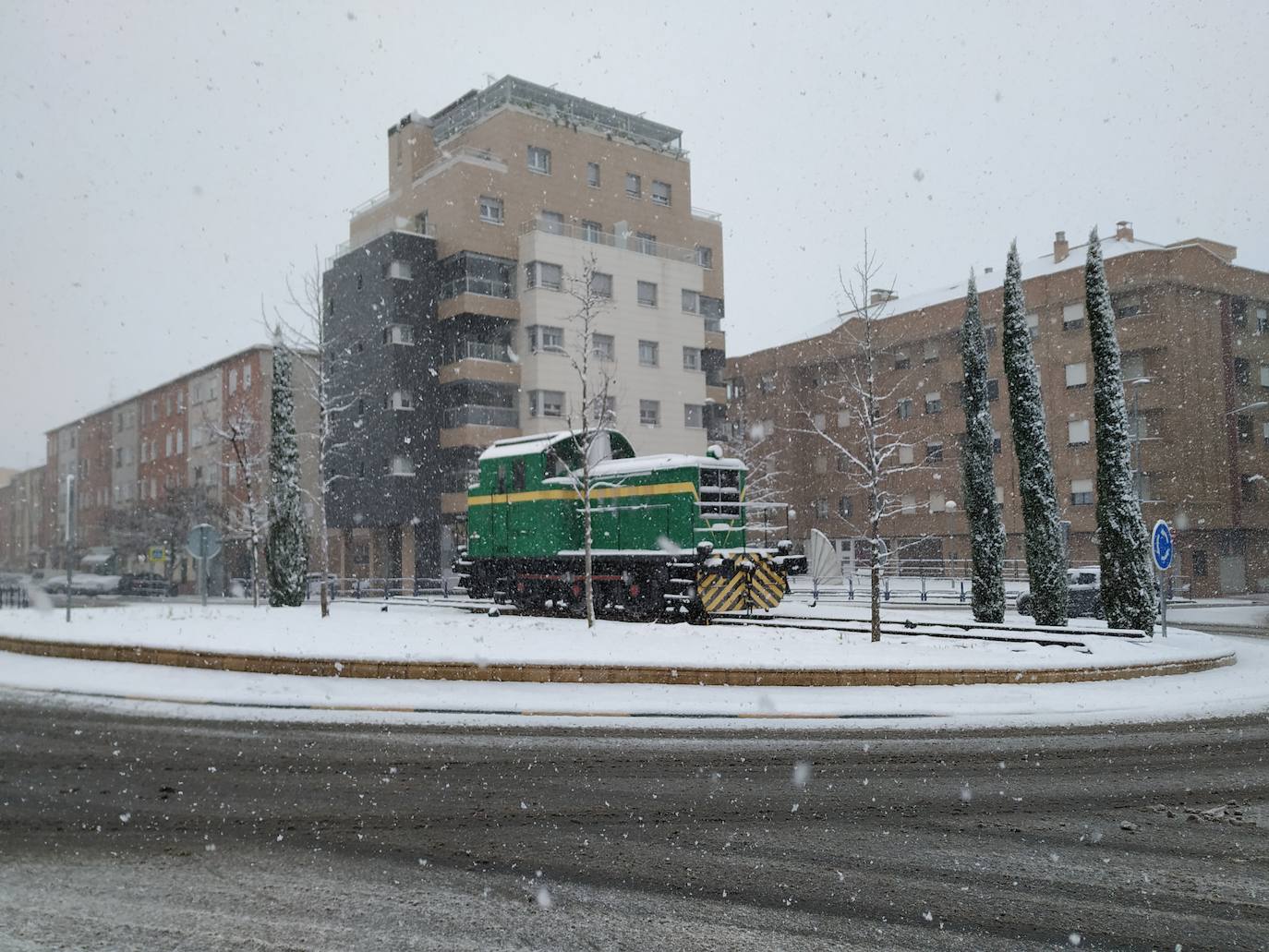 Fotos: La nieve también llega a Arnedo