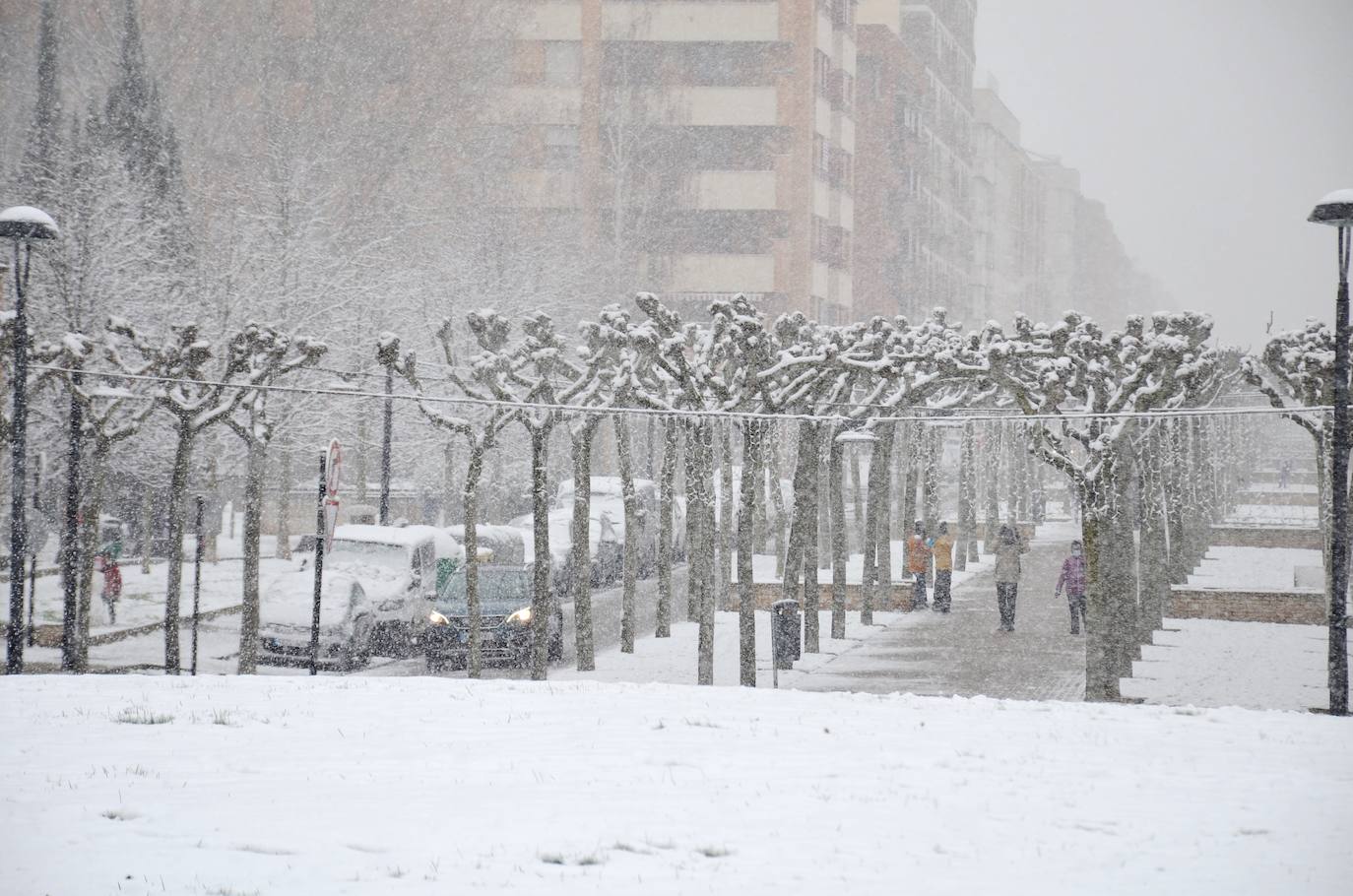 Fotos: Calahorra no se libra de Filomena