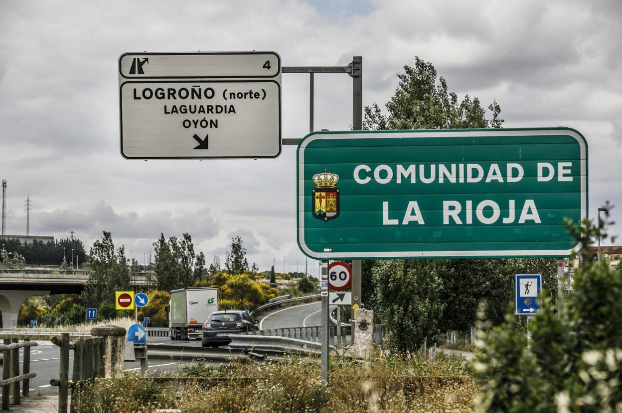 Zona límitrofe entre La Rioja y el País Vasco, epicentro del 'efecto frontera' causado por las 'vacaciones fiscales'. 