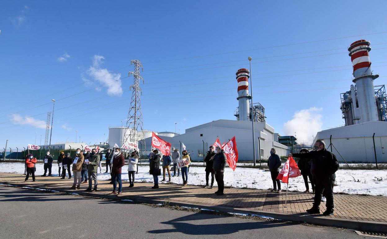 Desconvocada la huelga de trabajadores de la central térmica de Arrúbal debido a las restricciones por COVID