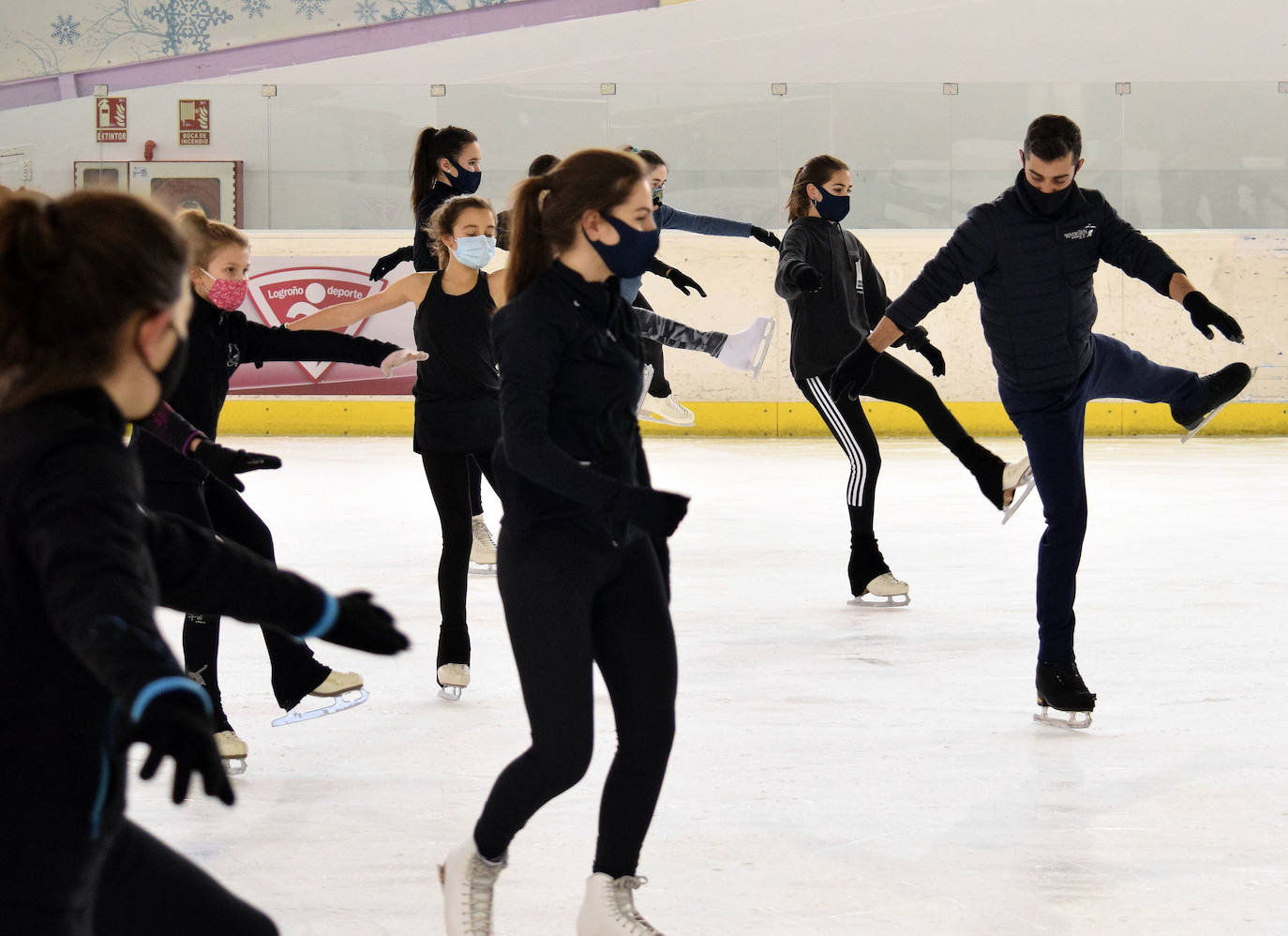 Fotos: Clase magistral de Javier Fernández en Logroño