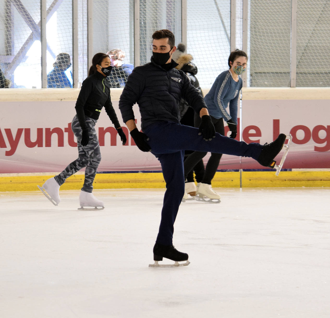 Fotos: Clase magistral de Javier Fernández en Logroño