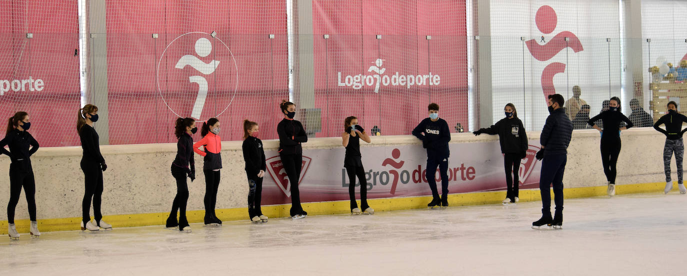 Fotos: Clase magistral de Javier Fernández en Logroño