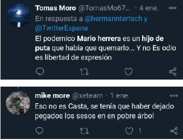 Fotos: Las amenazas que ha recibido Mario Herrera