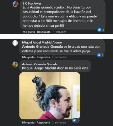 Fotos: Las amenazas que ha recibido Mario Herrera