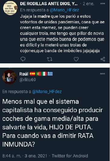 Fotos: Las amenazas que ha recibido Mario Herrera