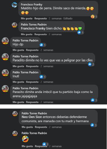 Fotos: Las amenazas que ha recibido Mario Herrera