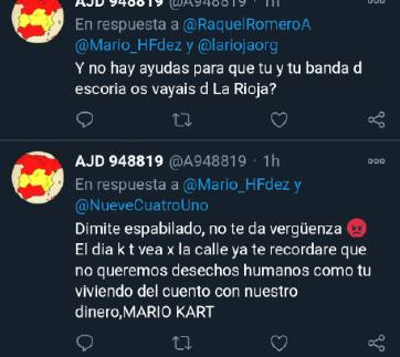 Fotos: Las amenazas que ha recibido Mario Herrera