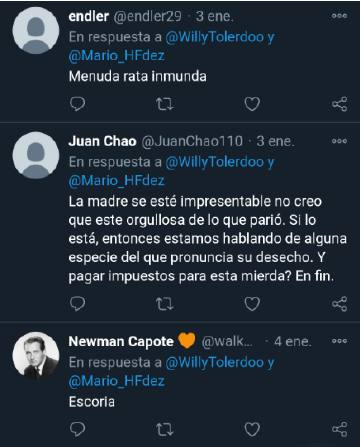 Fotos: Las amenazas que ha recibido Mario Herrera