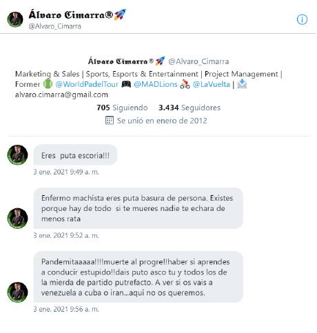 Fotos: Las amenazas que ha recibido Mario Herrera