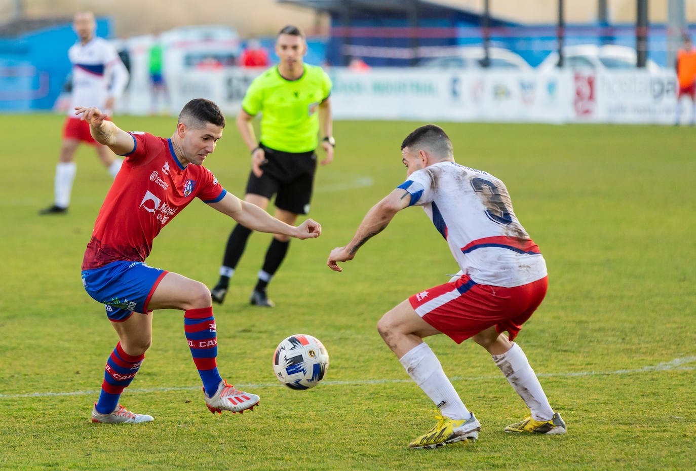 Fotos: Las imágenes del empate entre el Calahorra y la Mutilvera