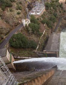 Imagen secundaria 2 - El embalse de Mansilla roza ya el 90 por ciento de su capacidad