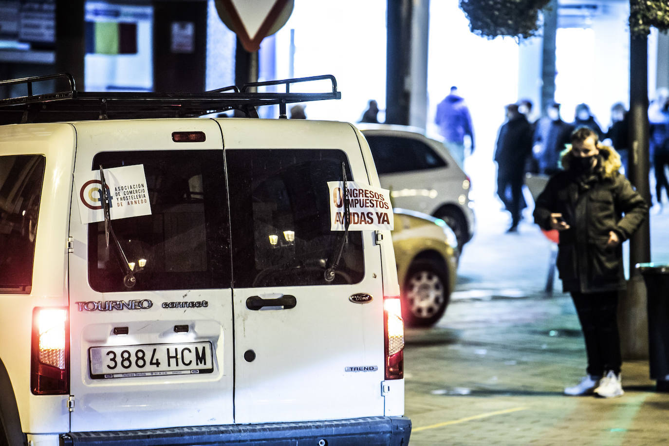 Fotos: Caravana de protesta en Arnedo