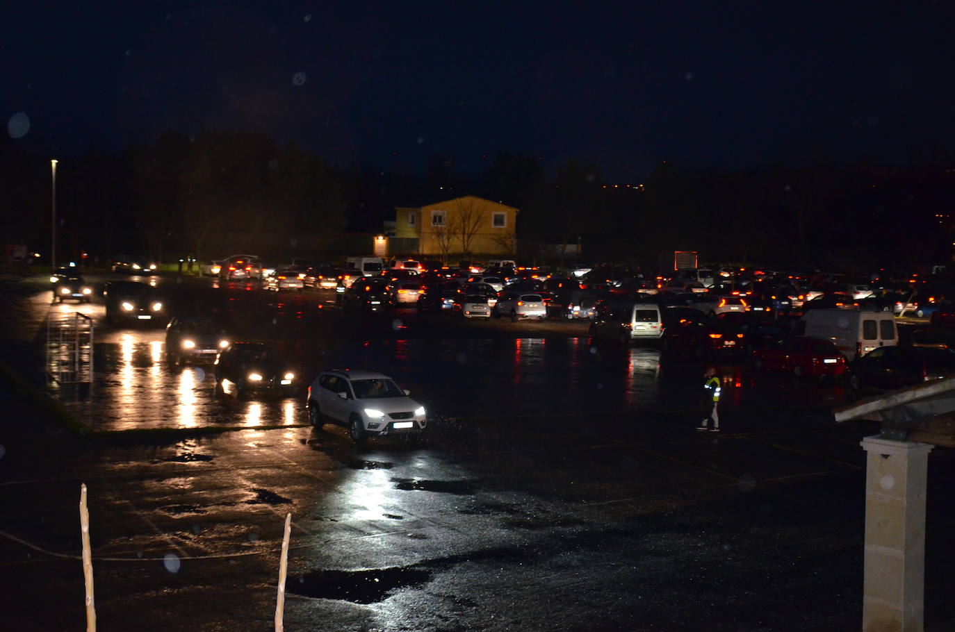 Fotos: Manifestación en coche en las calles de Calahorra