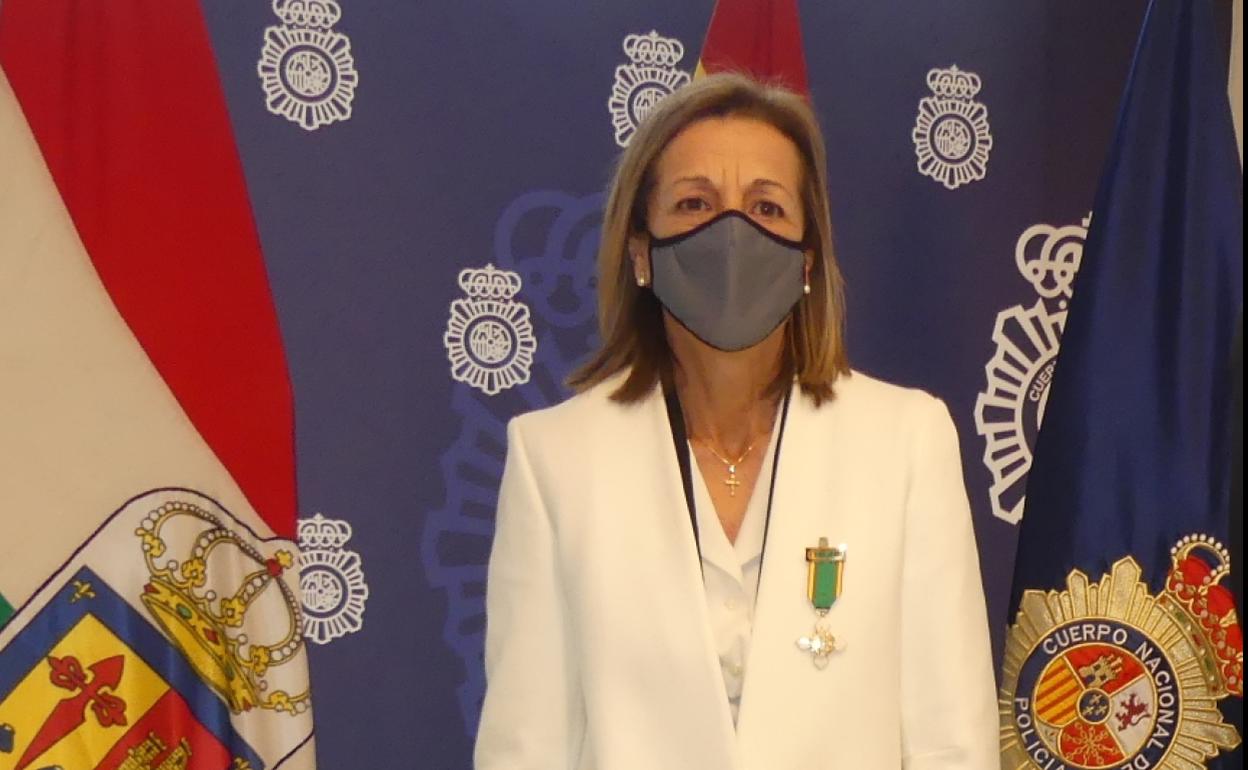 Carmen Araujo, en el centro. 