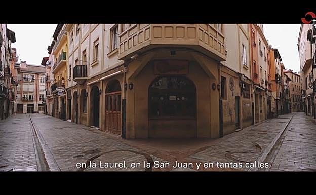 Un emotivo gracias a los logroñeses