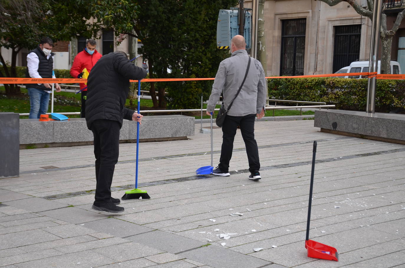 Fotos: &#039;Platos rotos&#039; en Calahorra