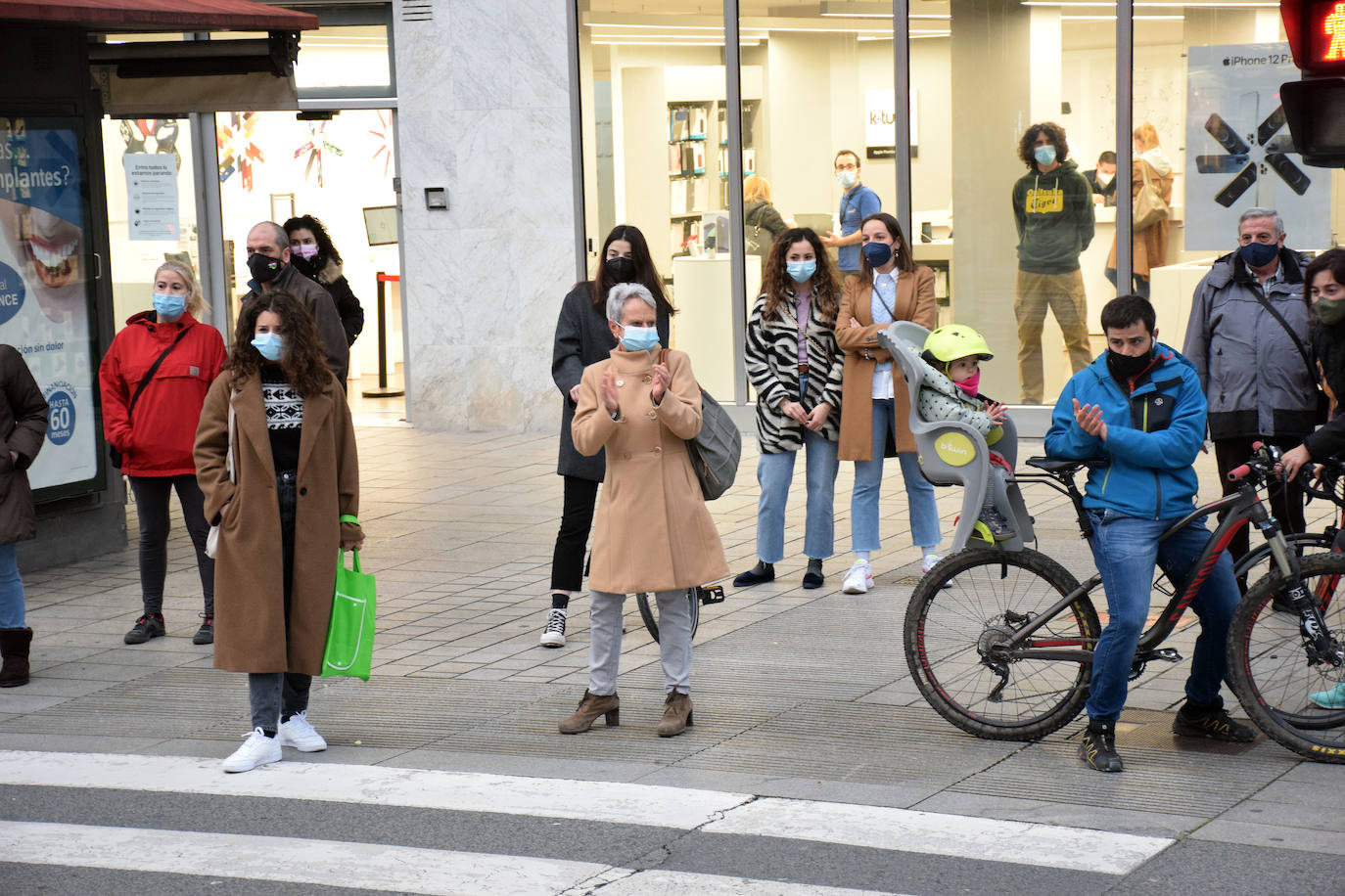 Fotos: Caravana de protesta en Logroño