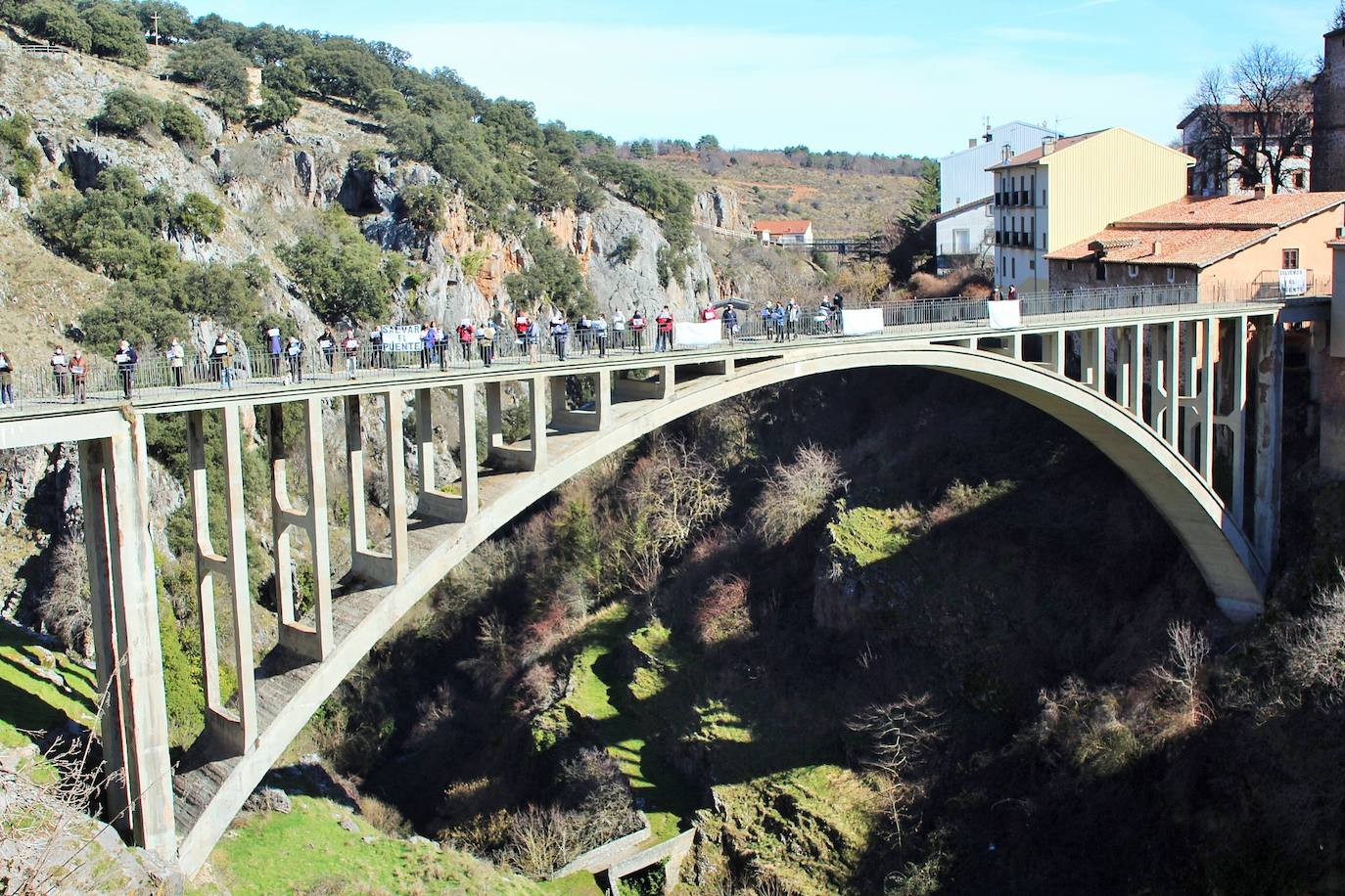 Fotos: Una manifestación de altura