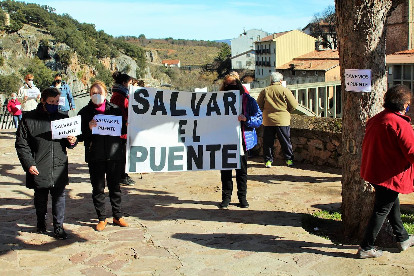 Fotos: Una manifestación de altura