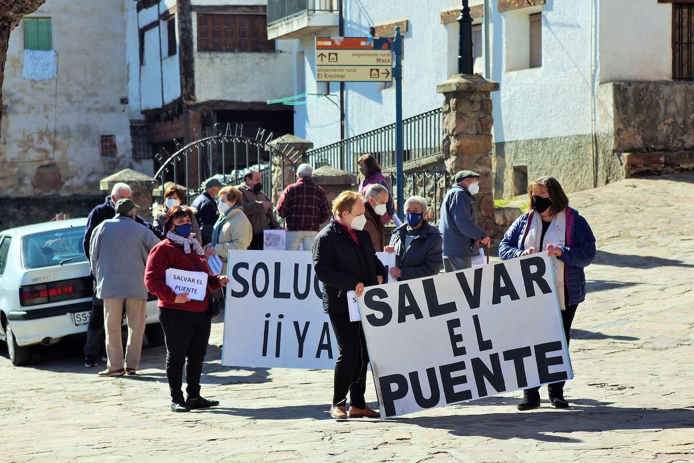 Fotos: Una manifestación de altura