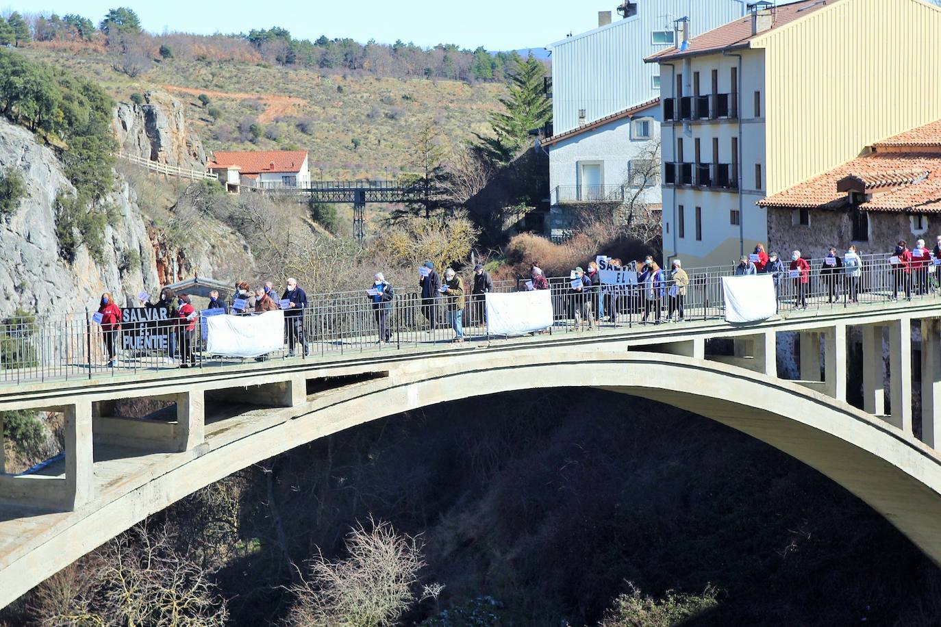 Fotos: Una manifestación de altura