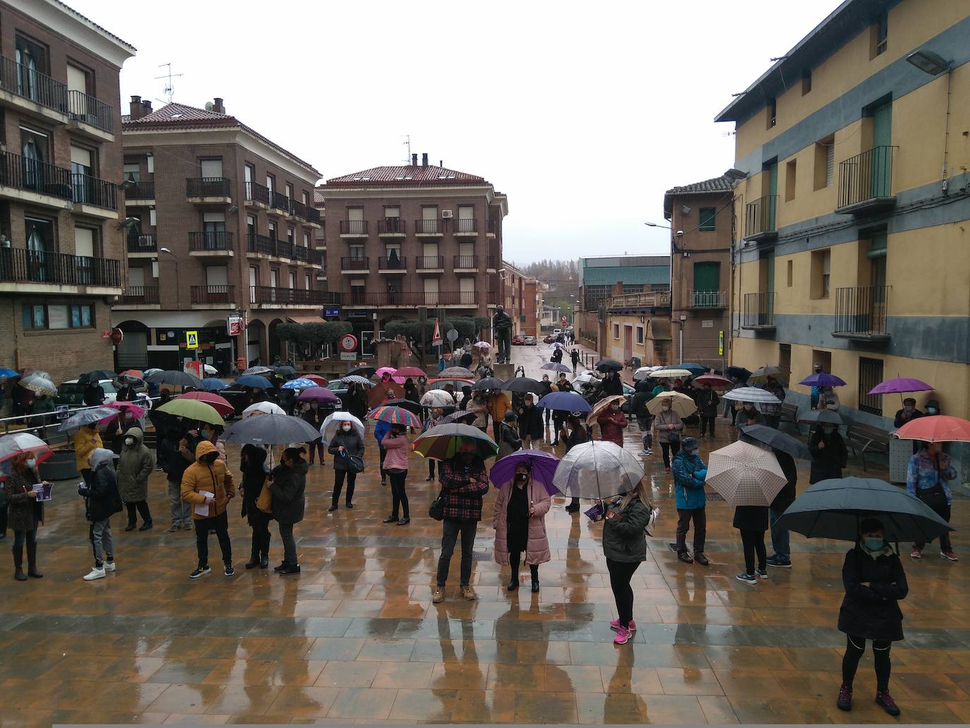 Fotos: Que se concentra contra la violencia de género