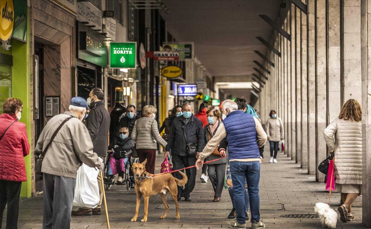 Gran Vía de Logroño. 