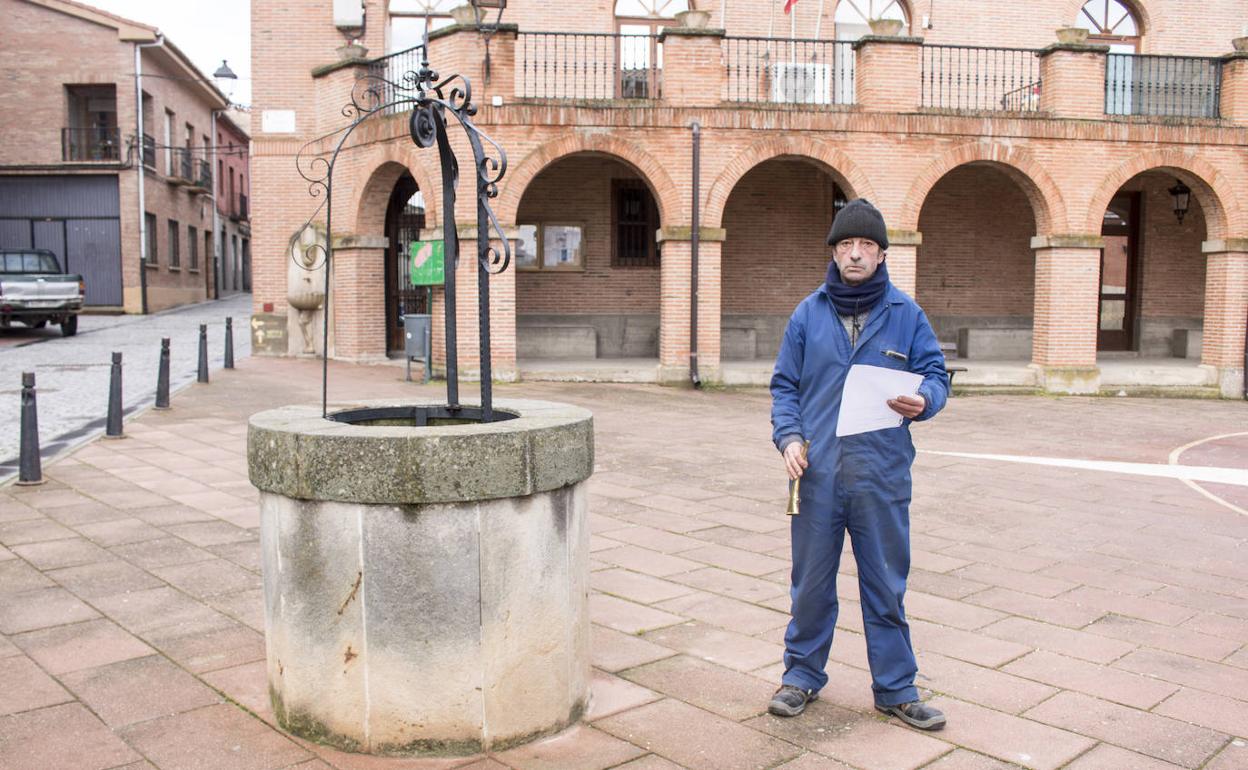 Albino Crespo | Alguacil de Grañón: «Es uno de los trabajos que he hecho con más orgullo en mi vida»