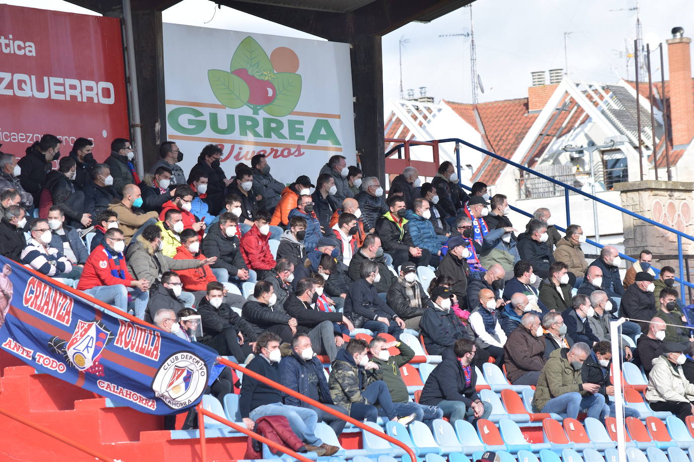Fotos: La goleada del Calahorra sobre el Osasuna B, en imágenes