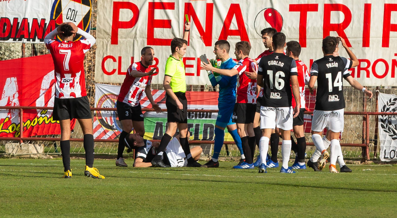 Fotos: Las imágenes de la goleada del Tudelano a la SD Logroñés