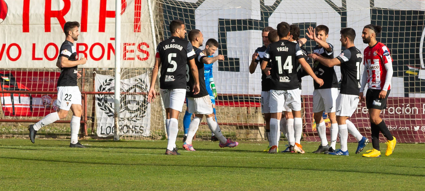 Fotos: Las imágenes de la goleada del Tudelano a la SD Logroñés
