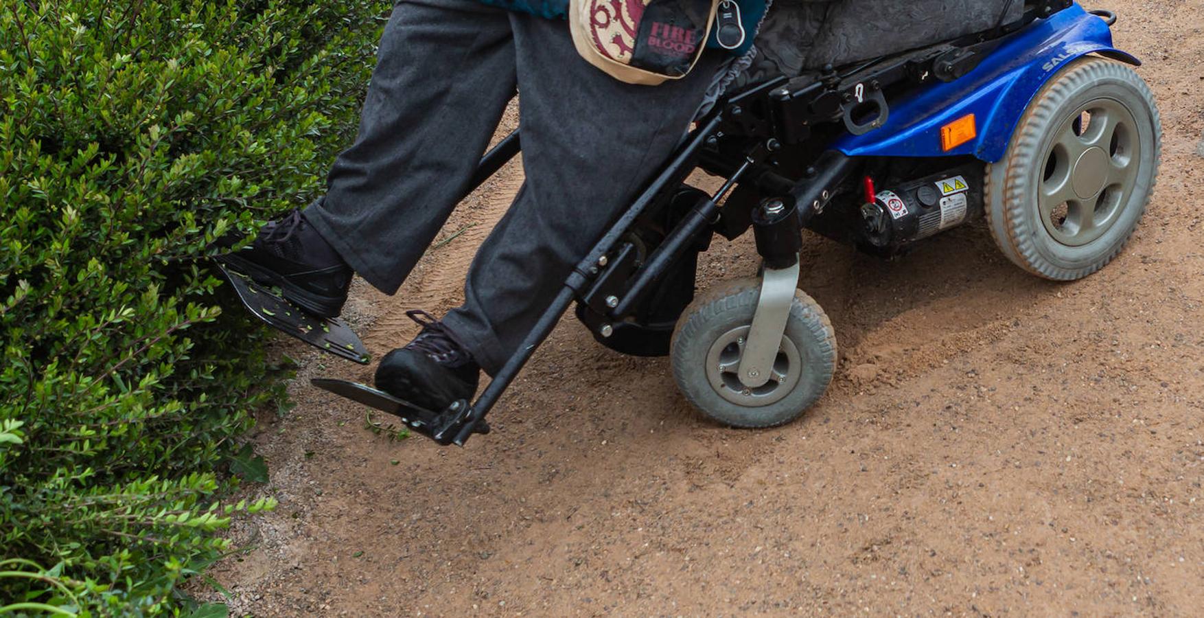 Fotos: El parque Felipe VI, una colina no aapta para todos