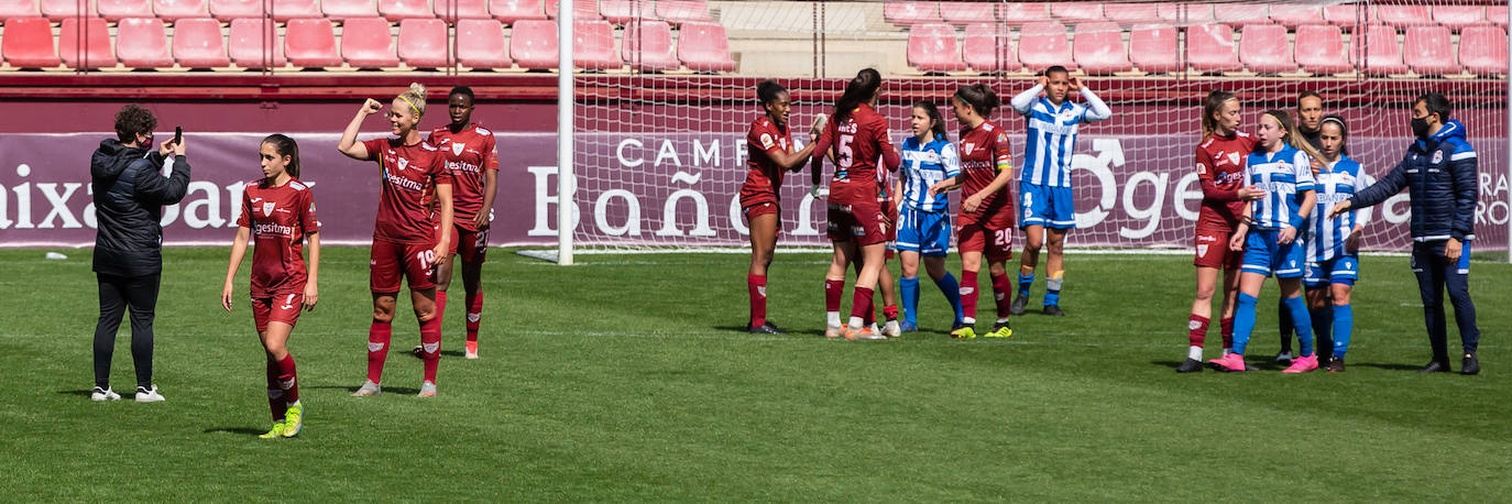 Fotos: Las imágenes de la victoria del EDF Logroño ante el Deportivo