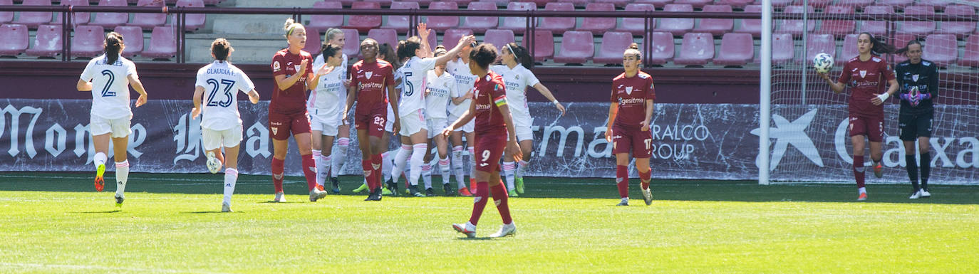 Fotos: Las imágenes del triunfo del Real Madrid en Las Gaunas ante el EDF Logroño