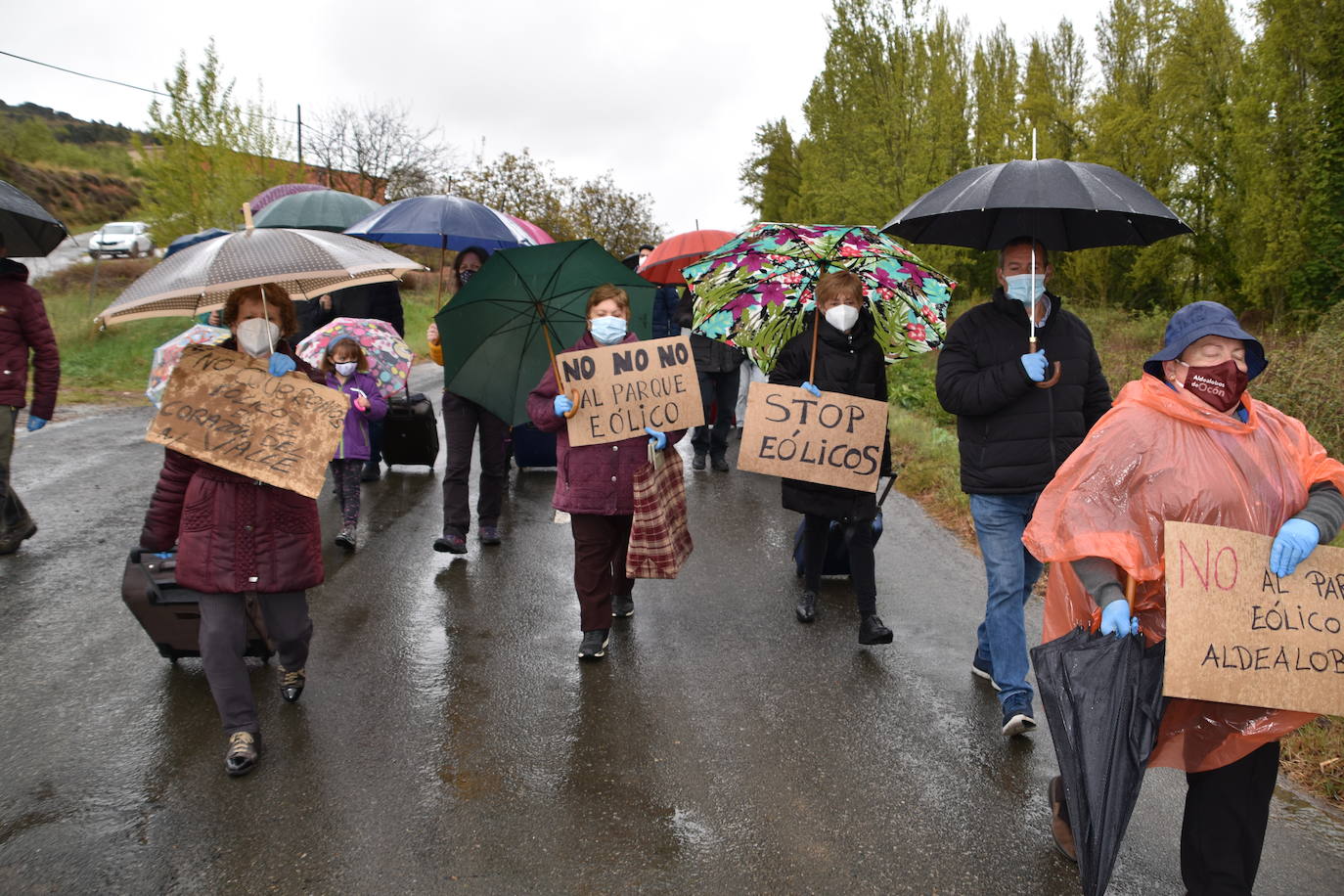 Protestas en Ocón