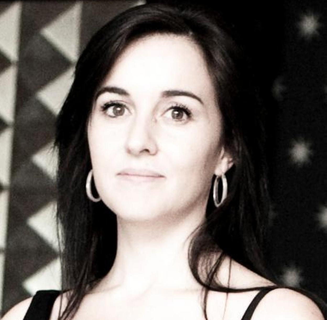 La arnedana Natalia Marín, cantante y maestra de coro. 